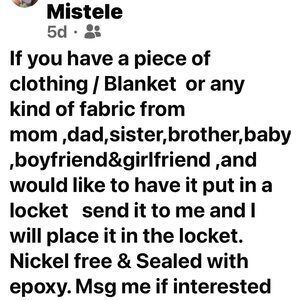 Custom Fabric Locket